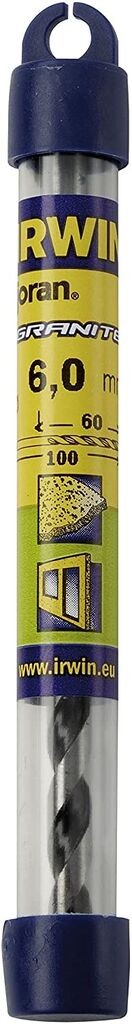 Irwin Бургија за тврди материјали 6x100mm Гранит 10501901