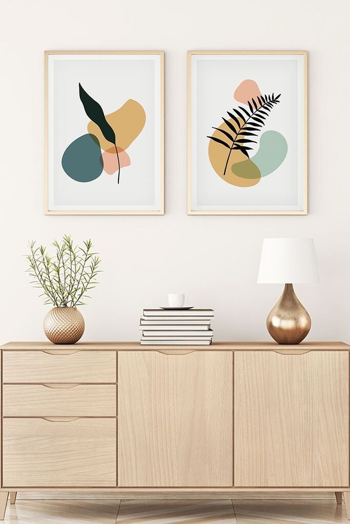 Слика во рамка Wallity Huhu124, 20x30 см, 2 дела