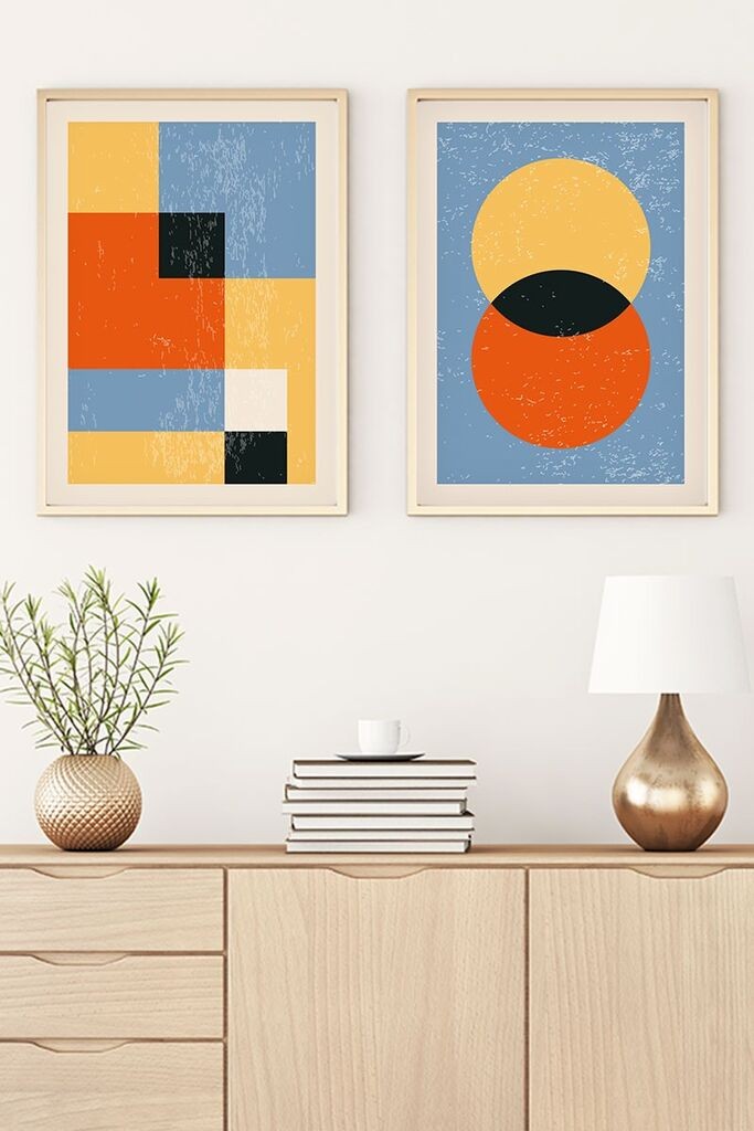 Слика во рамка Wallity Huhu17, 20x30 см, 2 дела