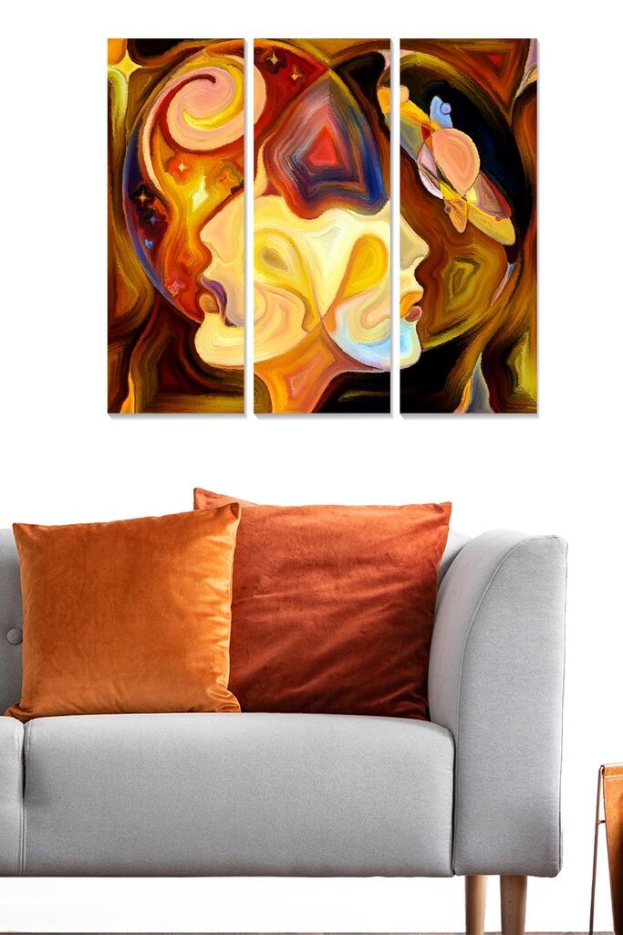 Wallity слика MDF1069277036, 70x50 см, 3 дела