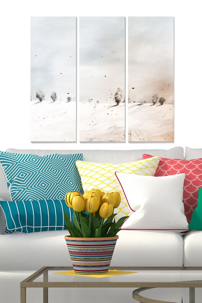 Слика Wallity MDF1050880217, 70x50 см, 3 дела