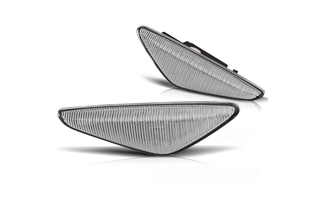 AUTOLUX Комплет странични LED жмигавци за BMW X3 F25 2014-2017, X4 F26 2013-2018 со хром основа