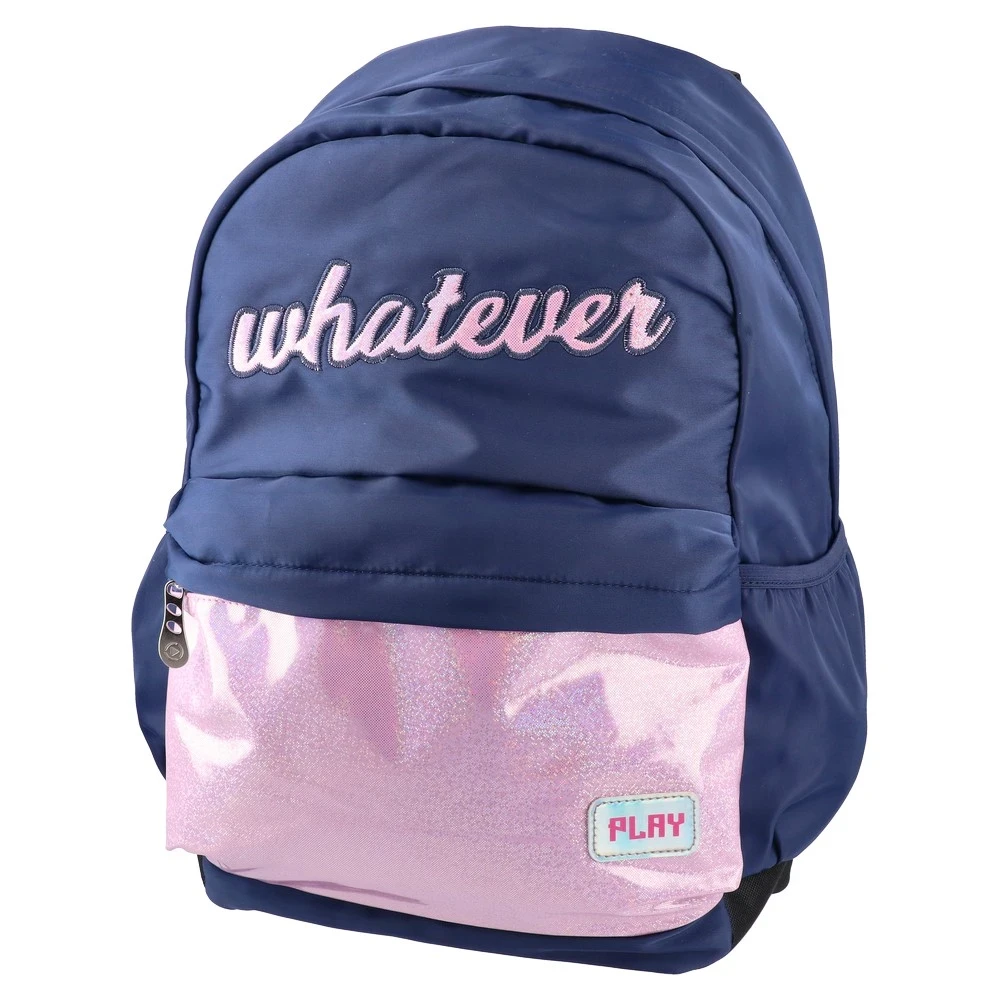 Ранец за училиште за девојчиња „Whatever Pop fashion“, 43x30x20 см, Тегет - розов