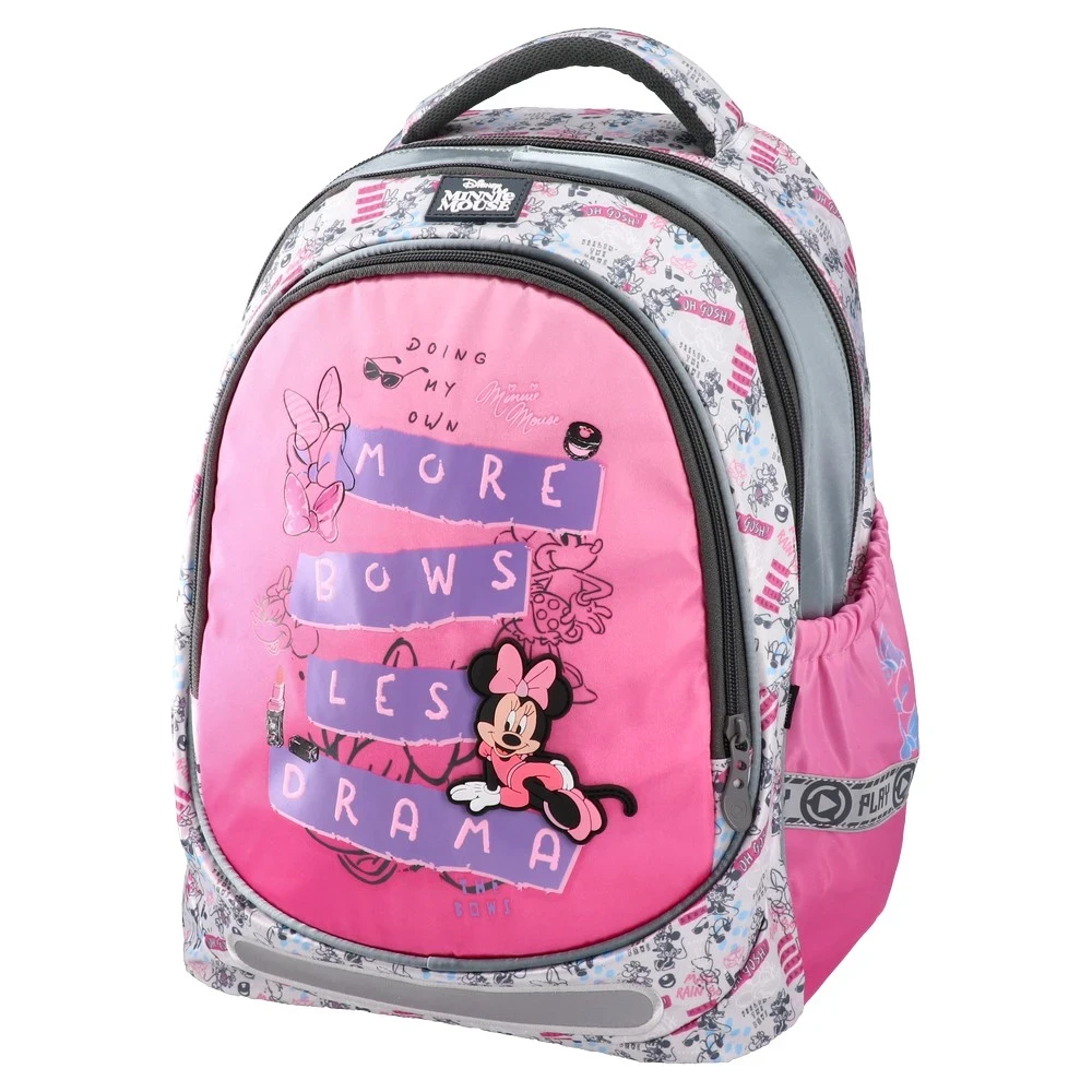 Ранец за девојчиња Disney Minnie Mouse More Bows Maxx, анатомски, 41 x 31 x 21 см, шарен