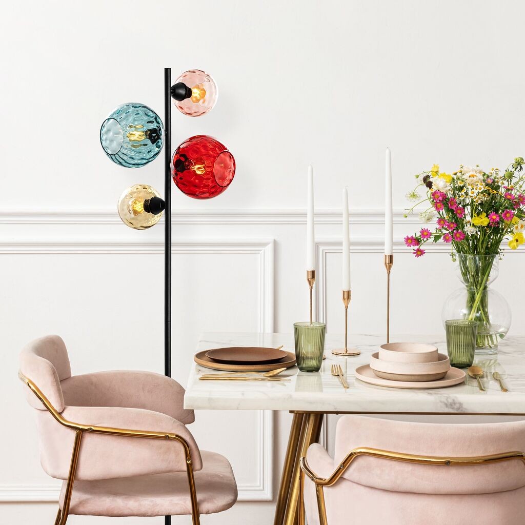 Подна ламба Opviq Benek-20-15-14516, црна