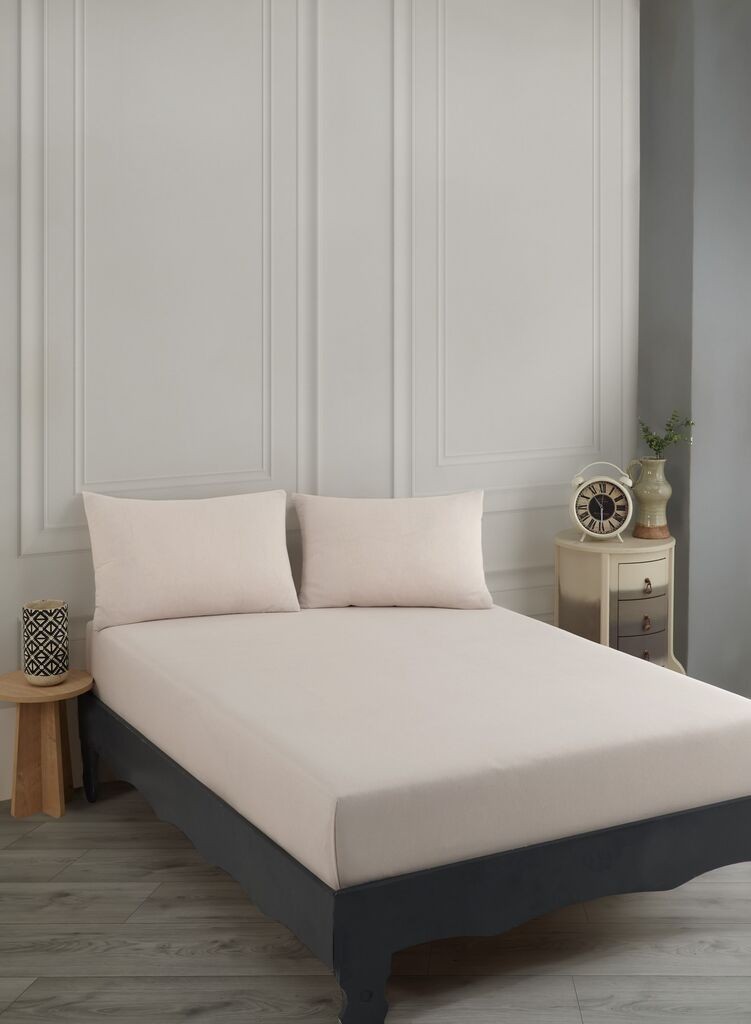 Комплет постелнина L'essentiel Maison Road Potlu, 100x220 см, беж