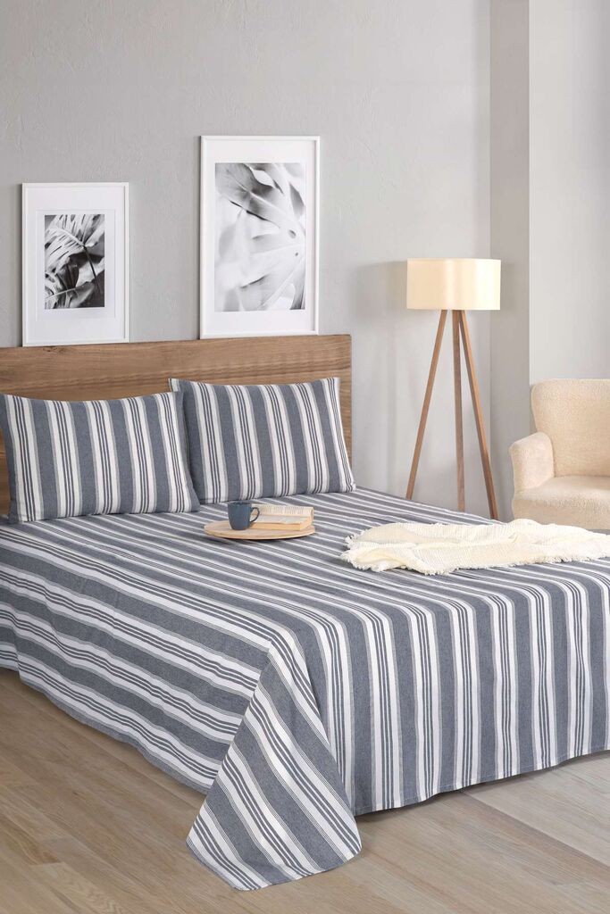 Комплет постелнина L'essentiel Maison, 220x240 cm, сива боја