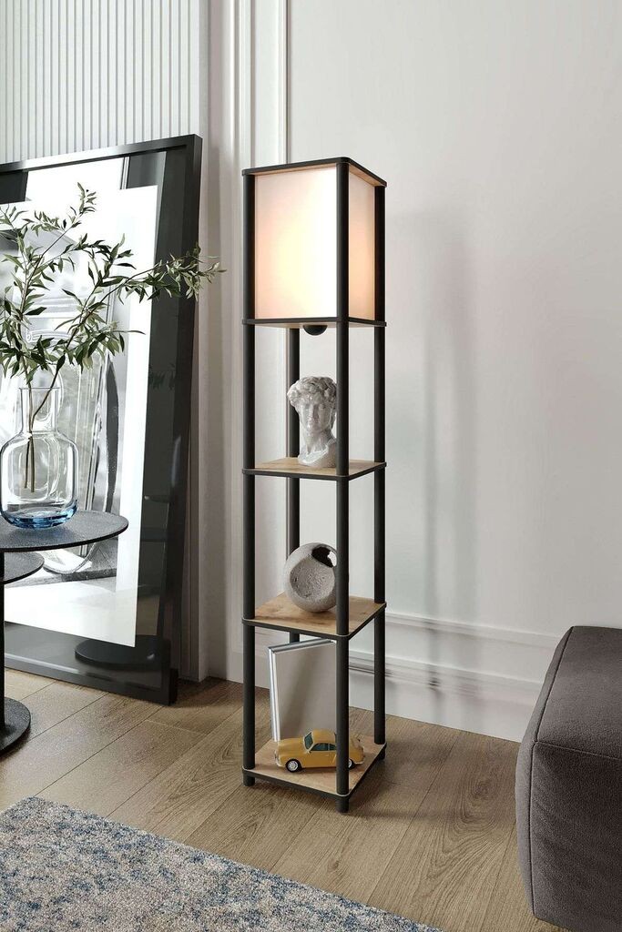 Подна ламба Opviq Tier, кафеава