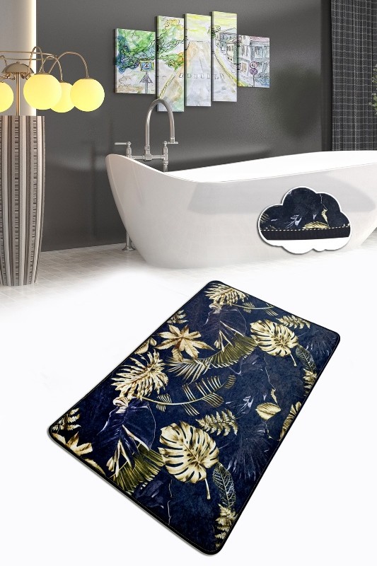 L'essentiel Maison тепих за бања 80x100cm Шарена