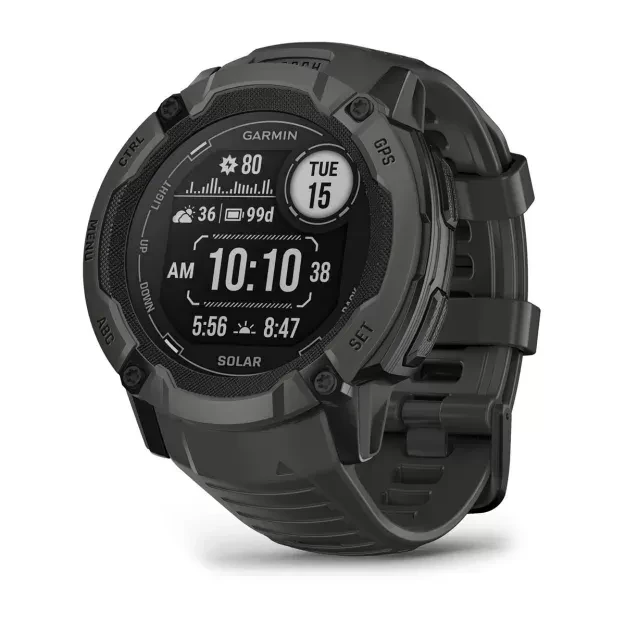 GARMIN Смарт Часовник Instinct 2X Solar Graphite