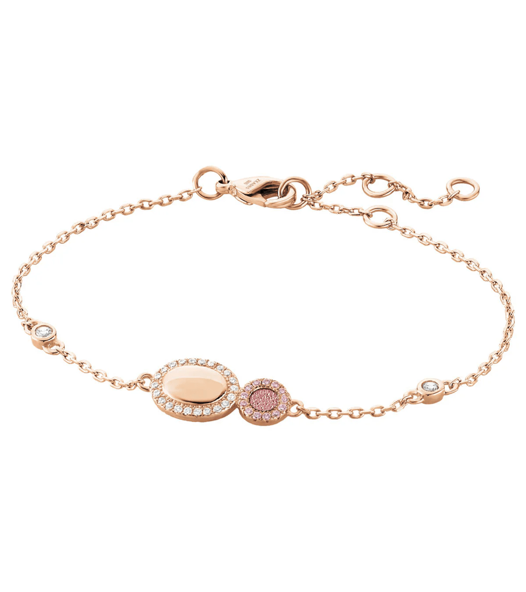 ZEADES Monte Carlo Бразлетна GALETS Petit Rose RO