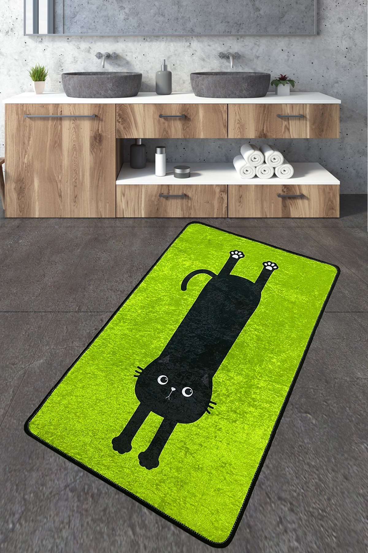 Простирка за бања L'essentiel Maison 70x120cm Шарена