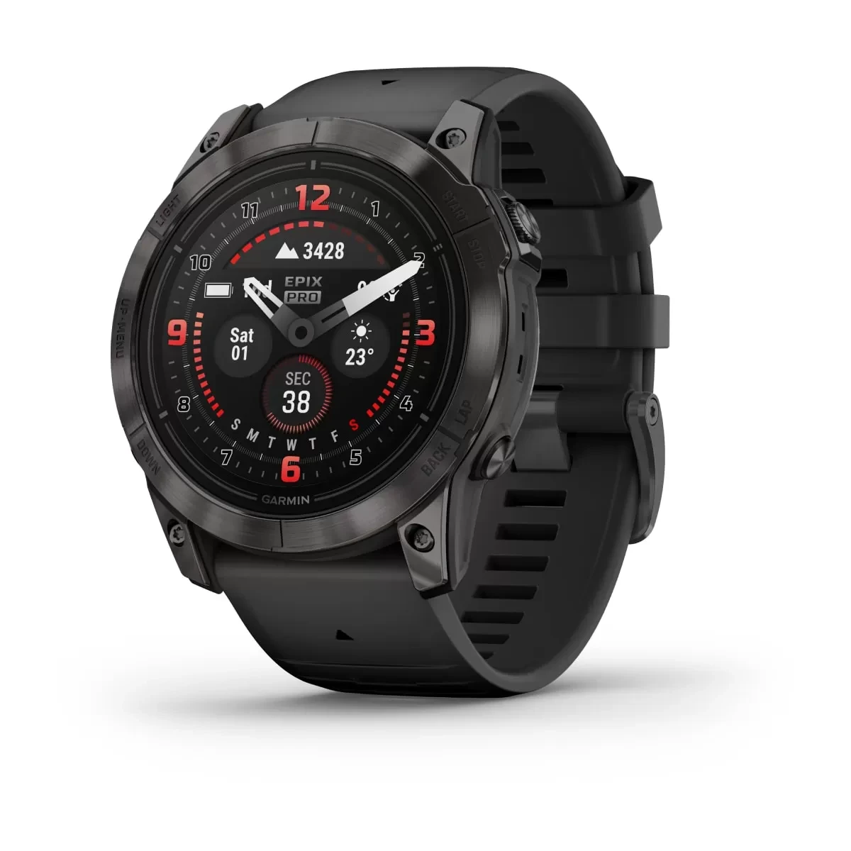 GARMIN Смарт Часовник EPIX 2 PRO 51mm Sapphire Carbon Gray DLC Titanium Black