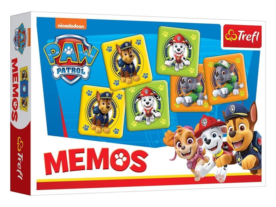 Игра на меморијата Trefl Paw Patrol