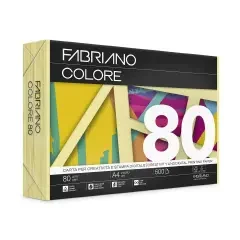 Fabriano Хартија во Боја Colore A4 80Гр 500/1 Банана