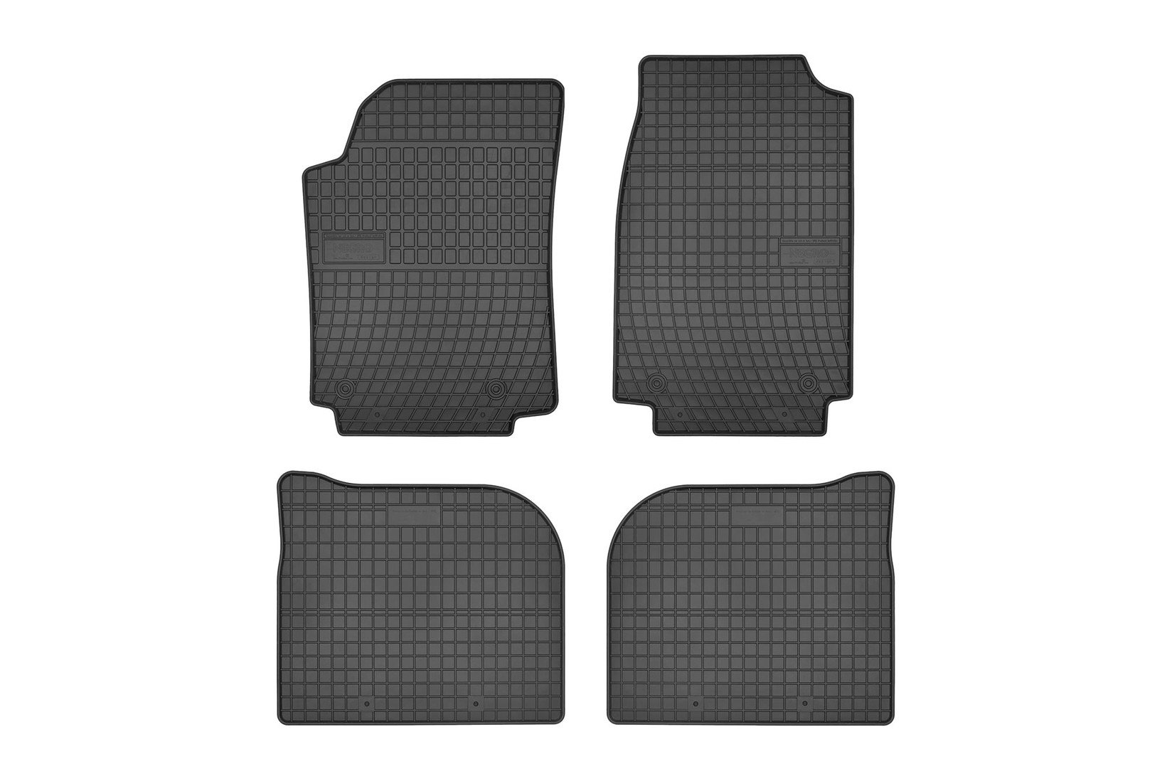 FROGUM Гумени патосници за Audi 100 1990-1994 A6 1994-1997 4 дела црни