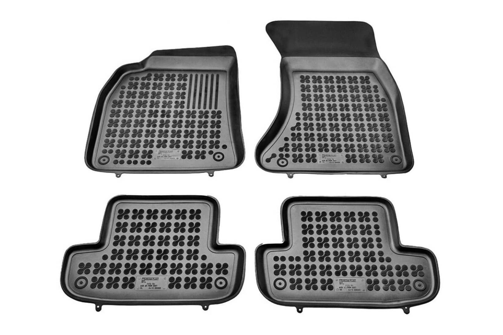 REZAW-PLAST Гумени патосници за Audi А5 купе кабрио 2007-2016 4 дела црни