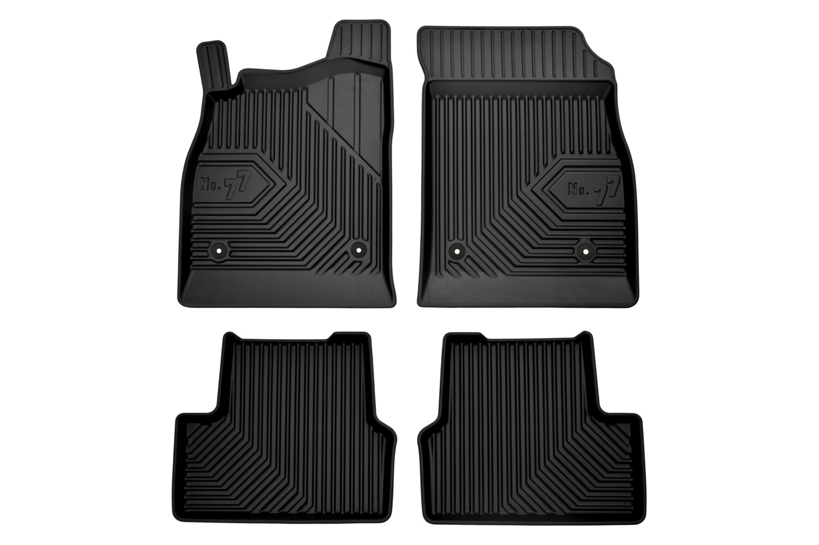 FROGUM 2.5D Гумени патосници модел 77 за Opel Astra J 2009-2015 Chevrolet Cruze 2008-2016 4 дела