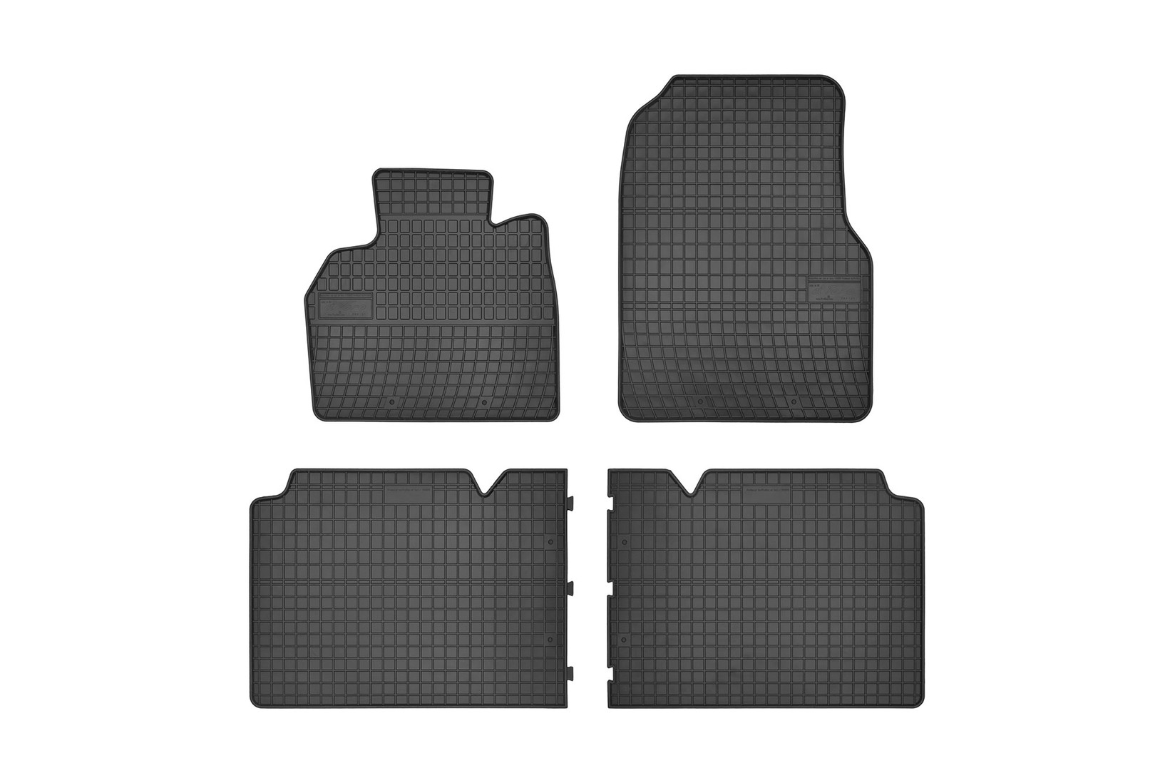 FROGUM Гумени патосници за Renault Espace IV 2002-2015 4 дела црни