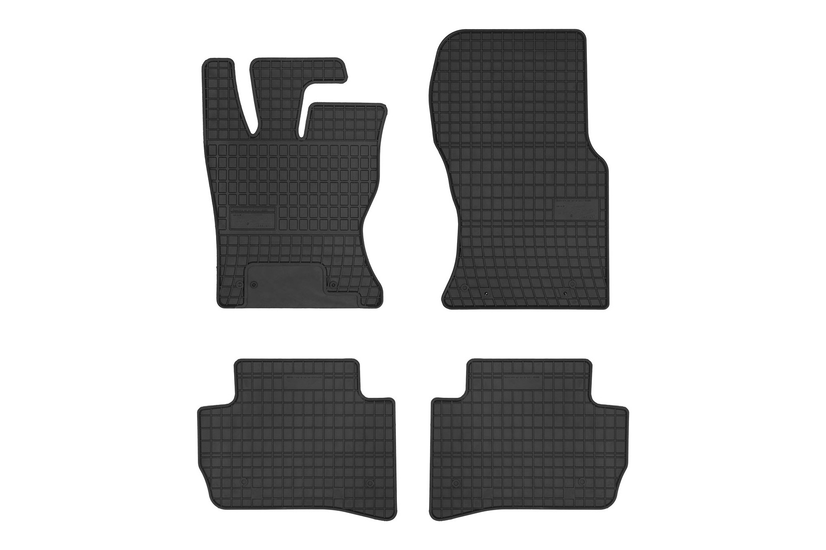 FROGUM Гумени патосници за Range Rover Velar по 2017 година 4 дела црни