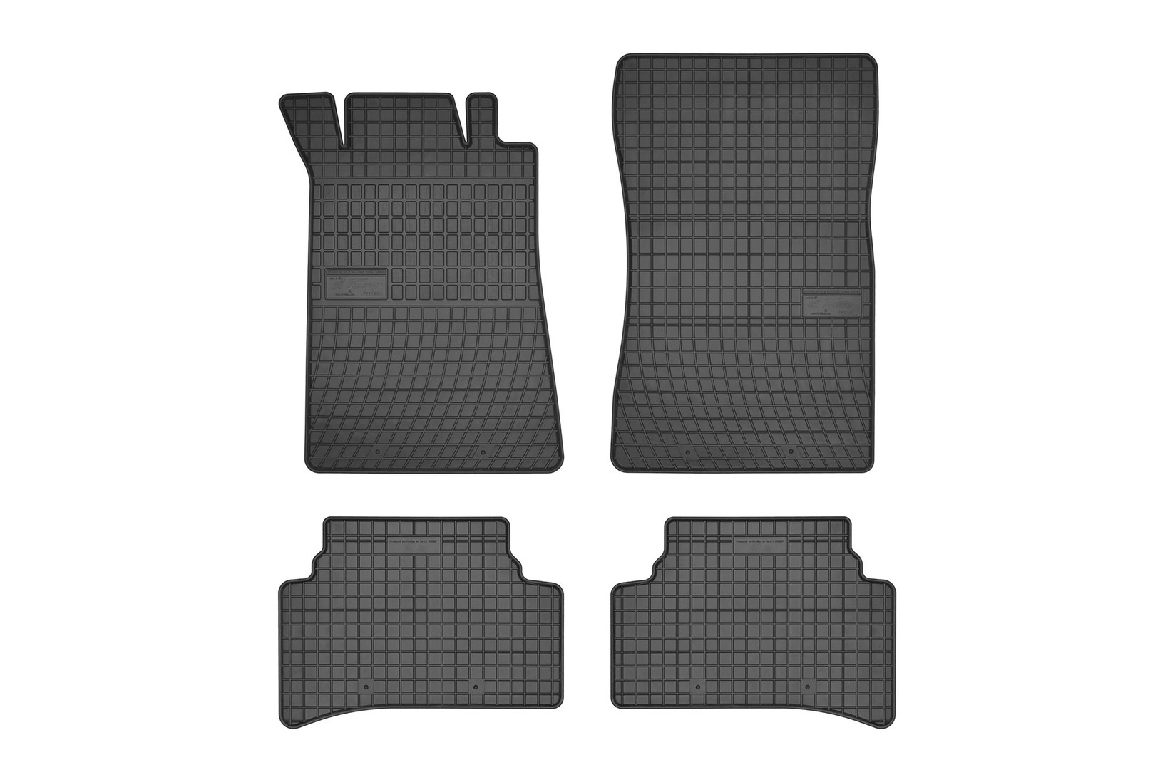 FROGUM Гумени патосници за Mercedes C класа W202 1993-2001 4 дела црни