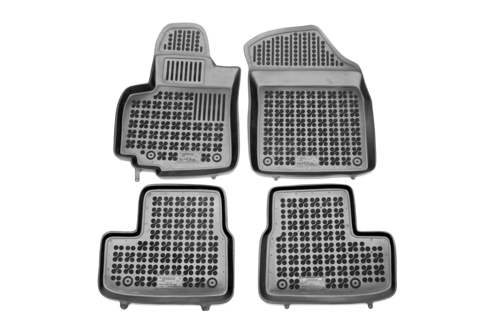 REZAW-PLAST Гумени патосници за Suzuki Splash 2008-2014 4 дела црни