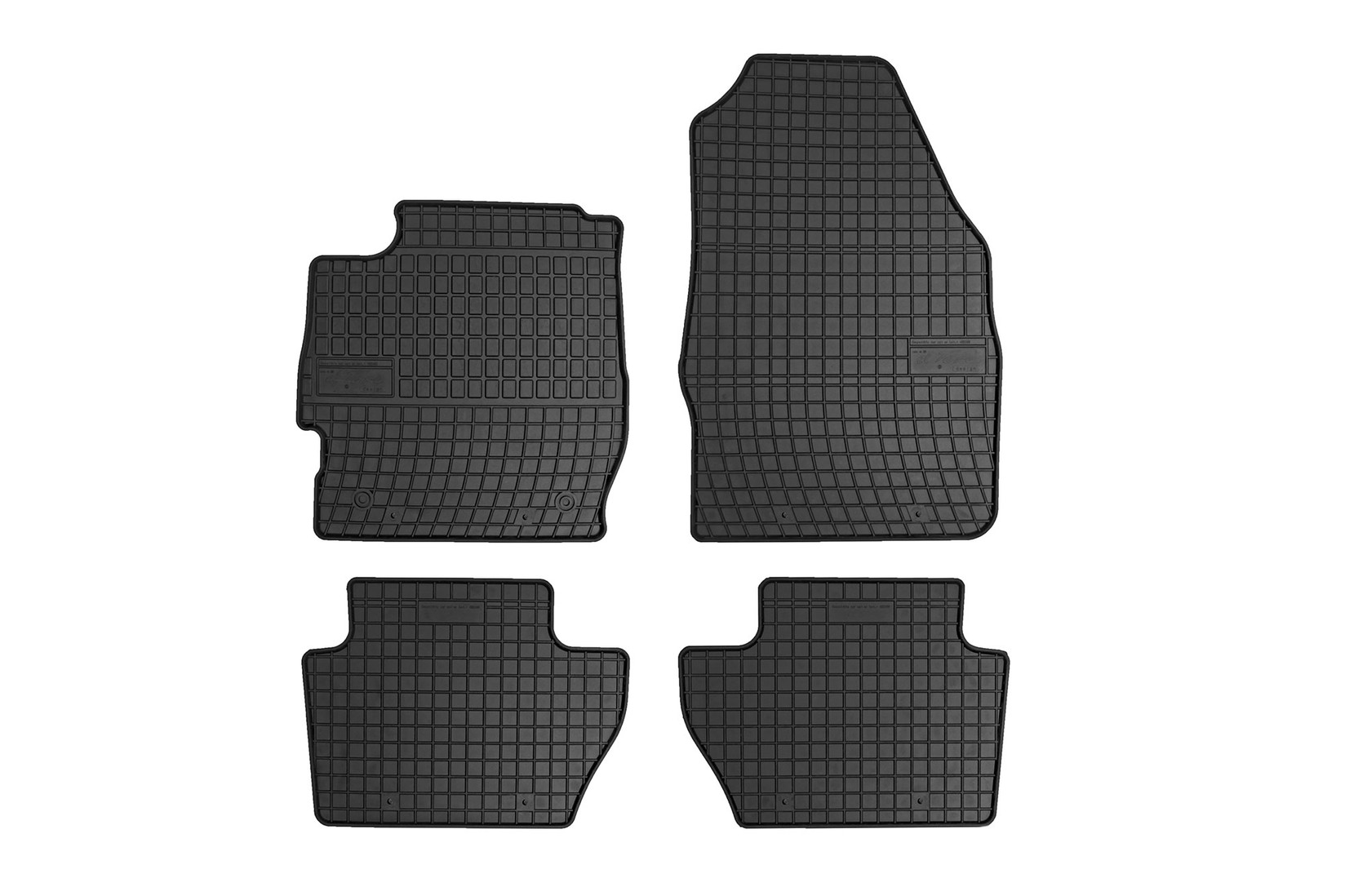 FROGUM Гумени патосници за Ford Ka+ 2016-2019 4 дела црни