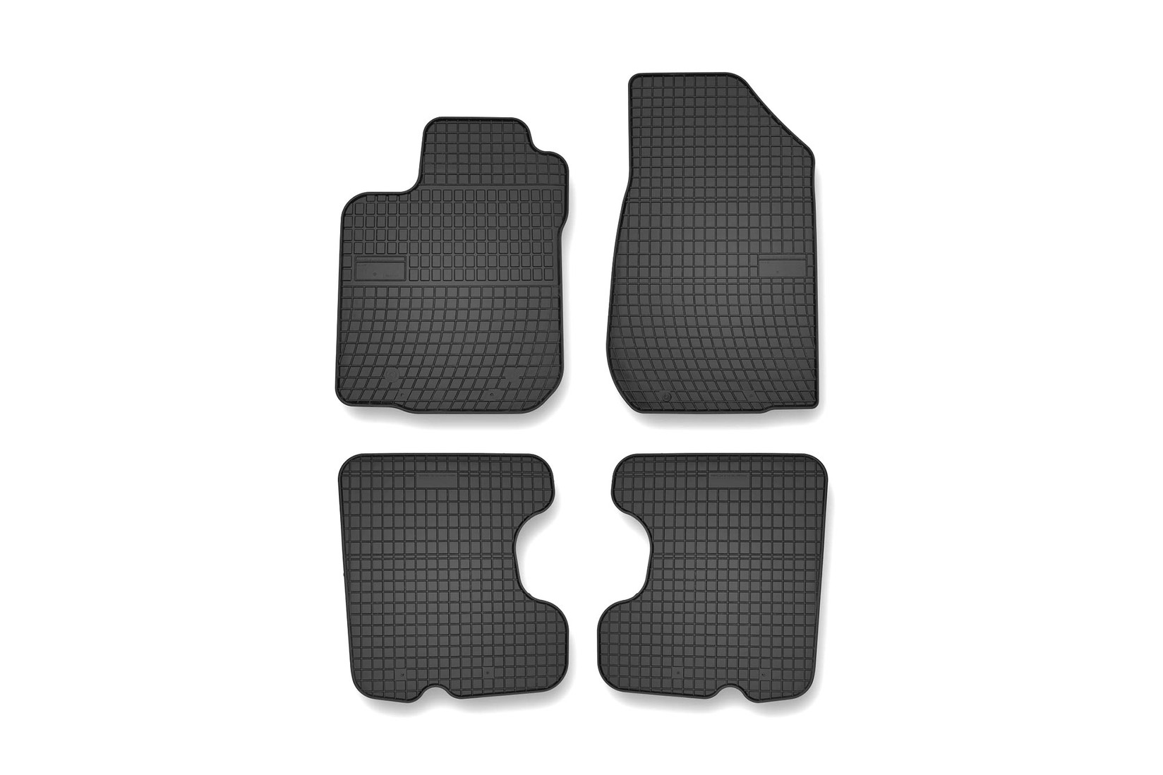 FROGUM Гумени патосници за Dacia Sandero Sandero Stepway 2013-2018 4 дела црни