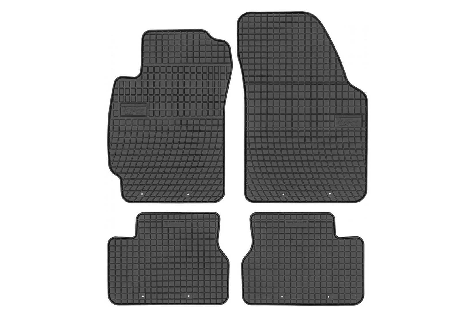 FROGUM Гумени патосници за Honda HR-v 1999-2006 3 врати 4 дела црни