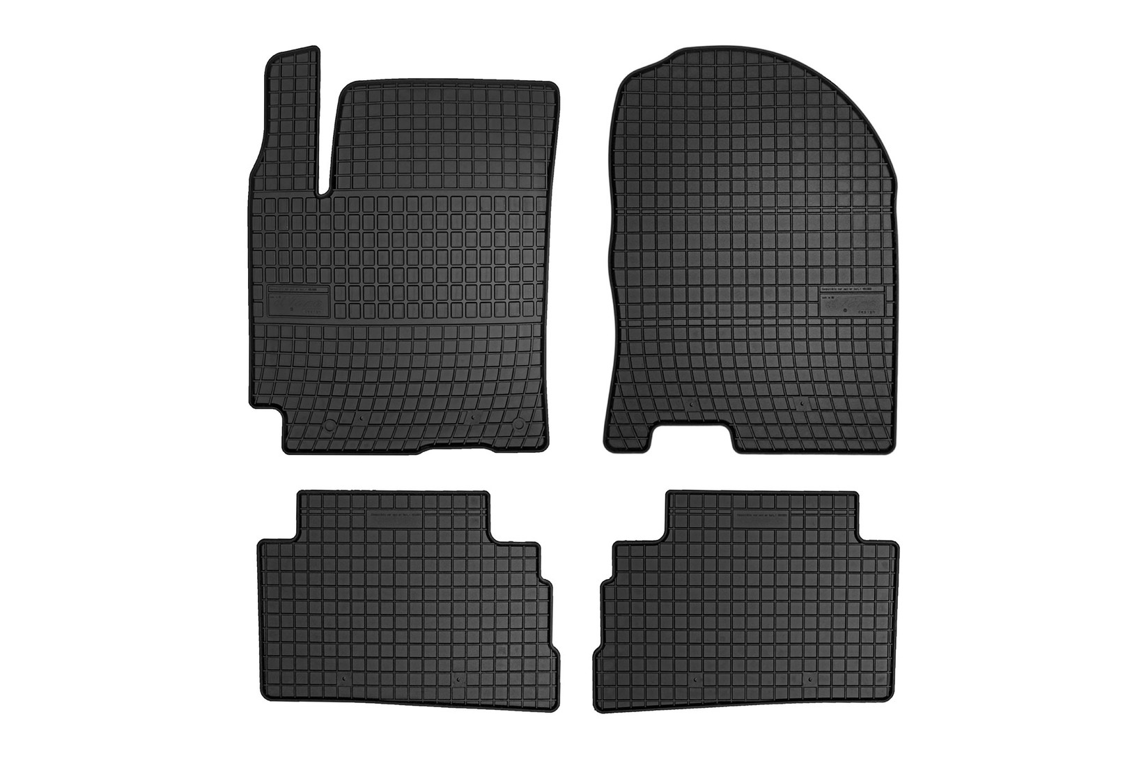 FROGUM Гумени патосници за Hyundai Kona 2017-2023 4 дела црни