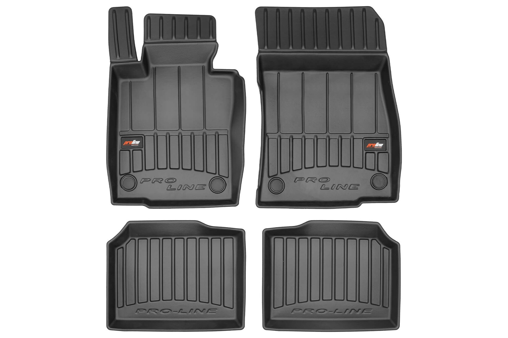 FROGUM 3D Гумени патосници за Mini Countryman Cooper S 2010-2016 4 дела црни