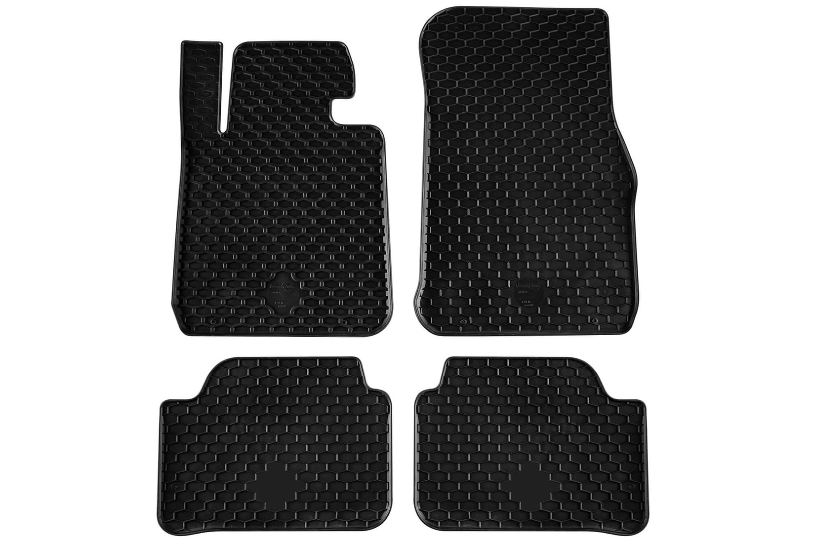 GUMARNY ZUBRI Гумени патосници за BMW серија 1 F20 F21 2010-2019 4 дела црни