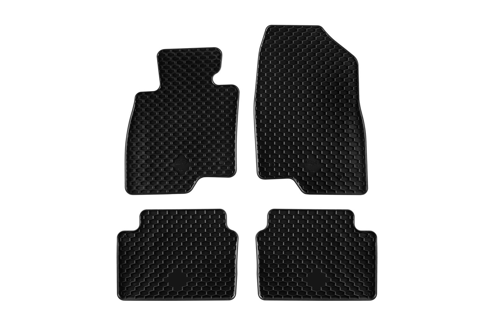 GUMARNY ZUBRI Гумени патосници за Mazda 3 2013-2018 Mazda 6 по 2013 година 4 дела црни