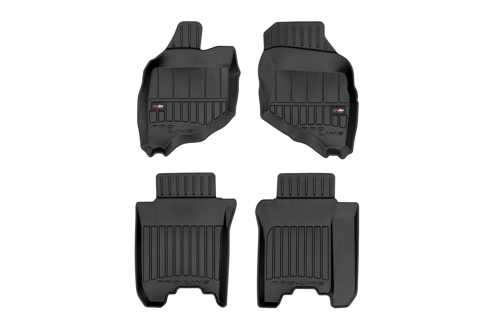 FROGUM 3D Гумени патосници за Honda Jazz 2001-2008 4 дела црни