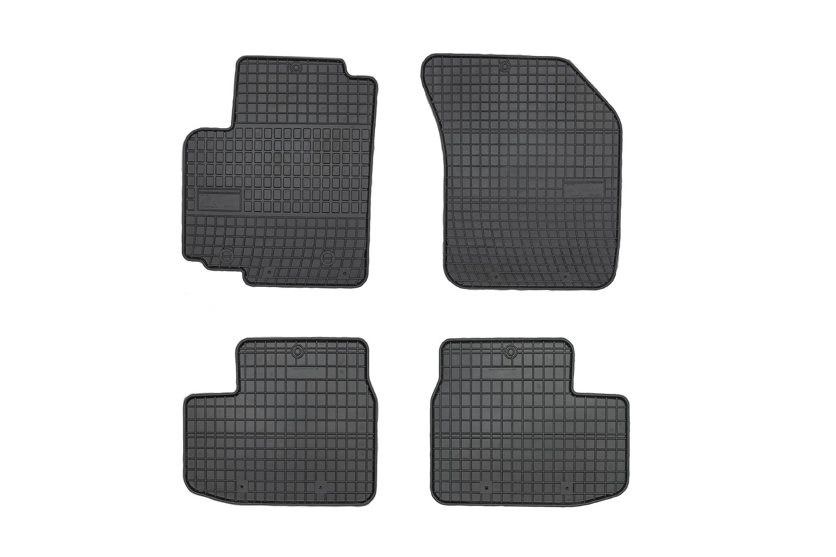 FROGUM Гумени патосници за Suzuki Splash Opel Agila 2008-2014 4 дела црни