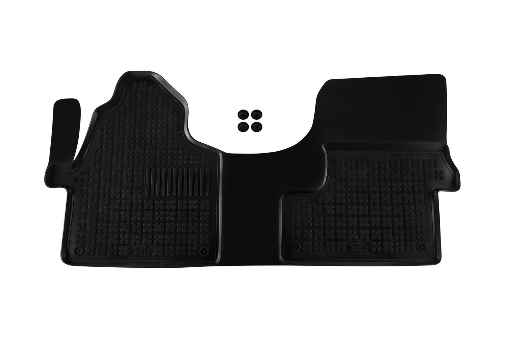 REZAW-PLAST Гумена Патосница за Mercedes Sprinter 2006-2020 VW Crafter 2006-2016 1 дел црна