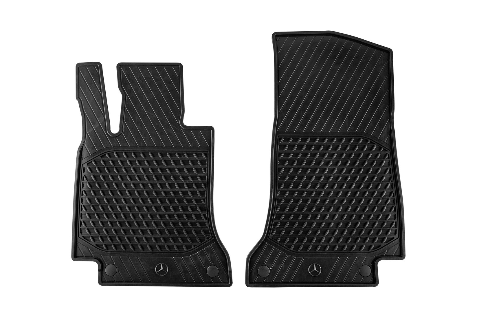 MERCEDES-BENZ Гумени патосници за Mercedes C класа W205 седан караван купе кабрио 2014-2018 предни 2 дела