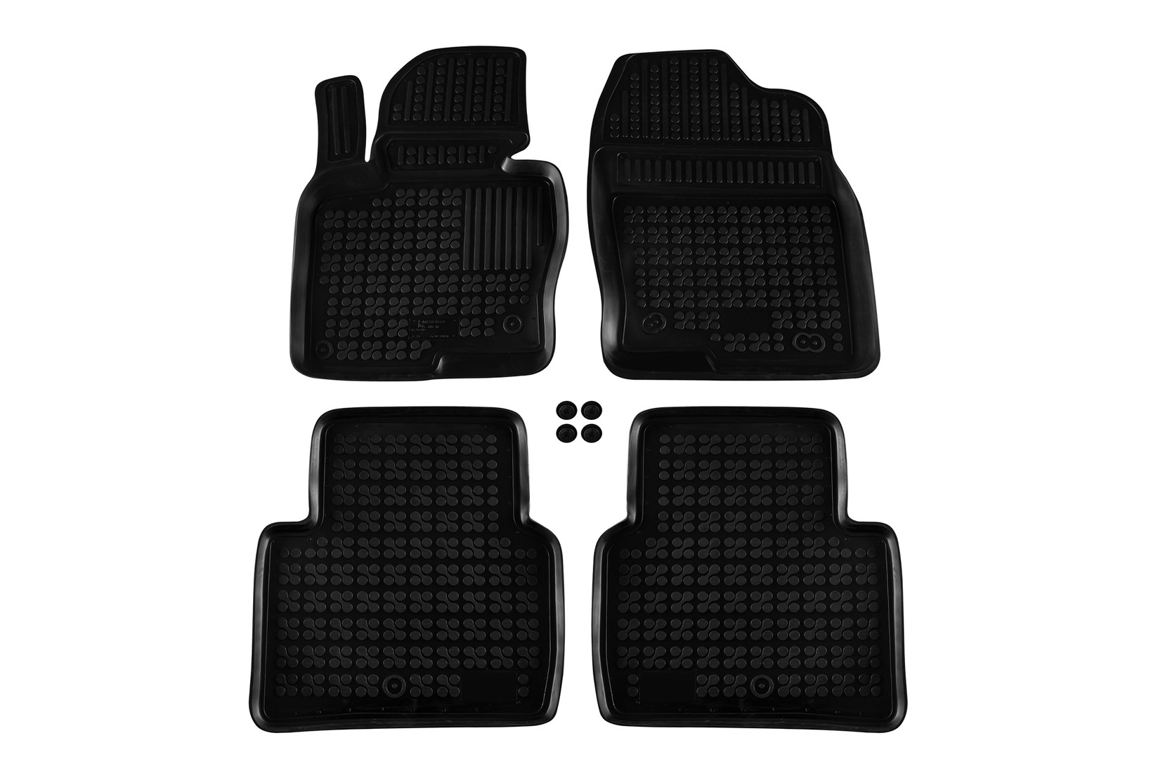 REZAW-PLAST Гумени патосници за Mazda CX-5 по 2017 година 4 дела црни