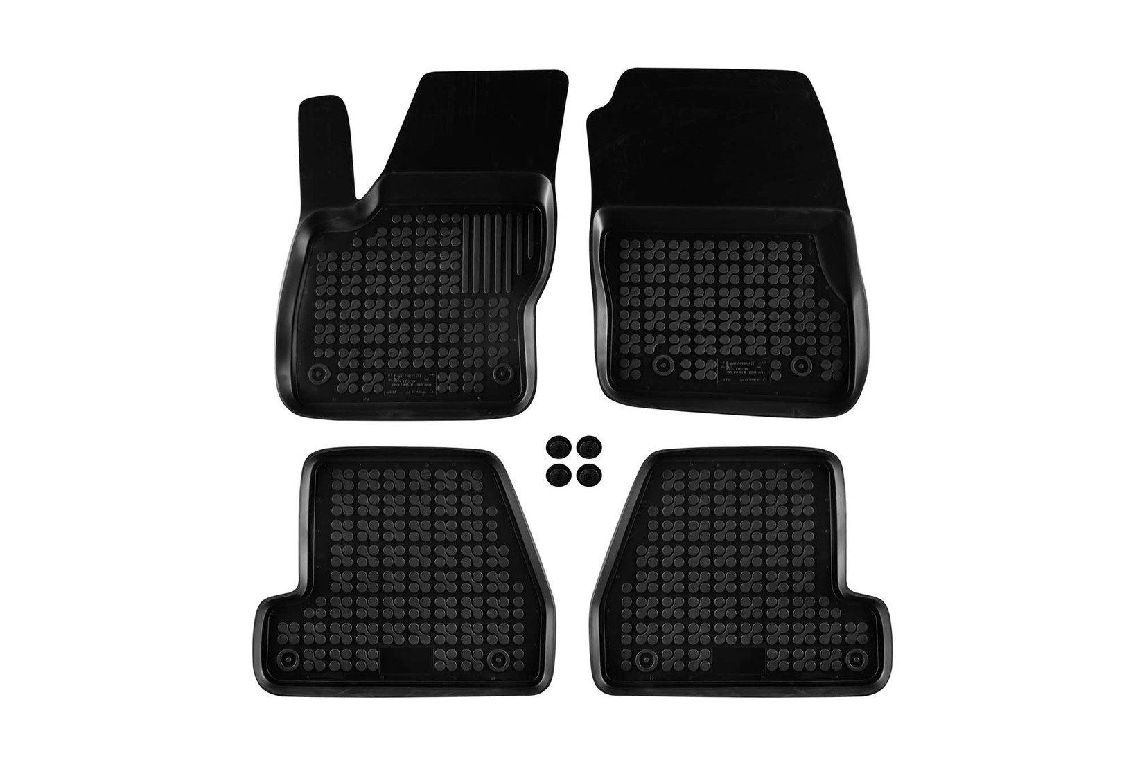 REZAW-PLAST Гумени патосници за Ford Focus 2011-2018 4 дела црни