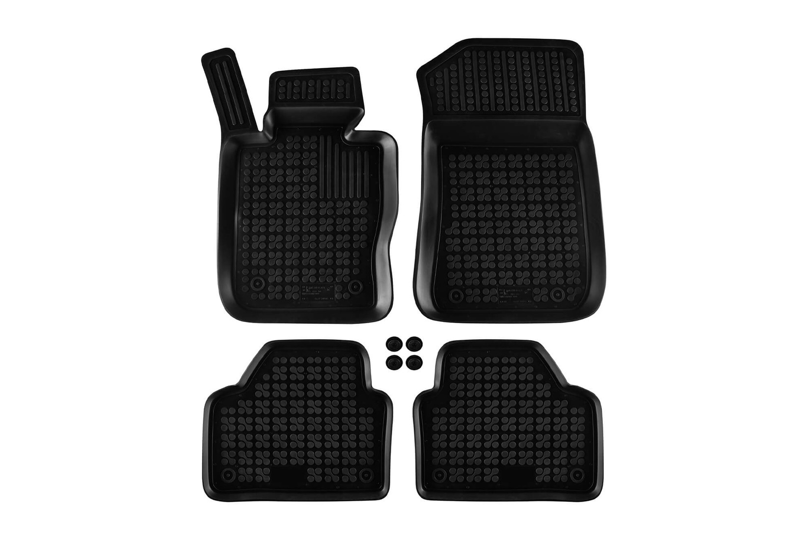 REZAW-PLAST Гумени патосници за BMW X1 Е84 2009-2016 4 дела црни