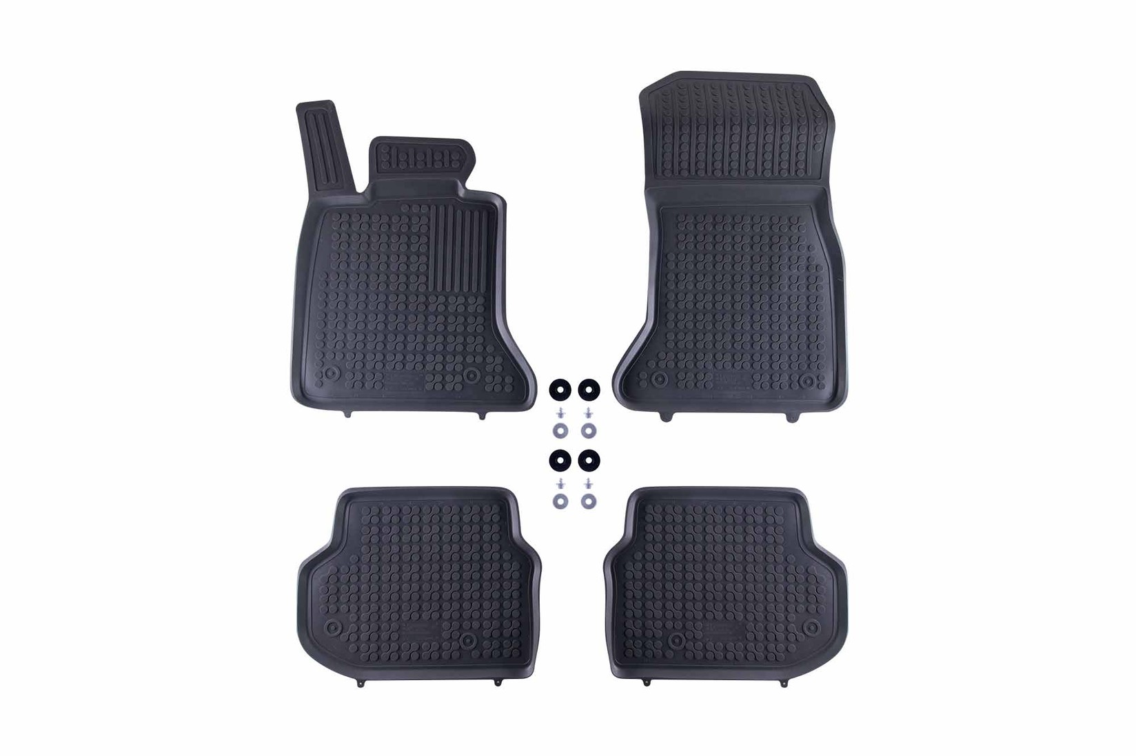 REZAW-PLAST Гумени патосници за BMW серија 5 F10 седан F11 караван 2010-2013 4 дела сиви