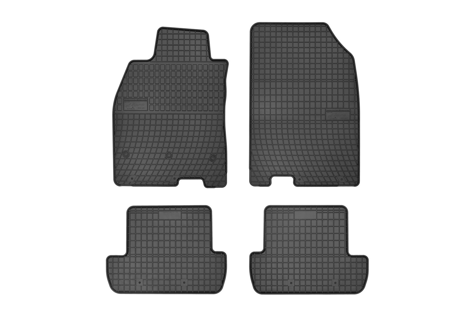 FROGUM Гумени патосници за Renault Megane 2006-2015 4 дела црни