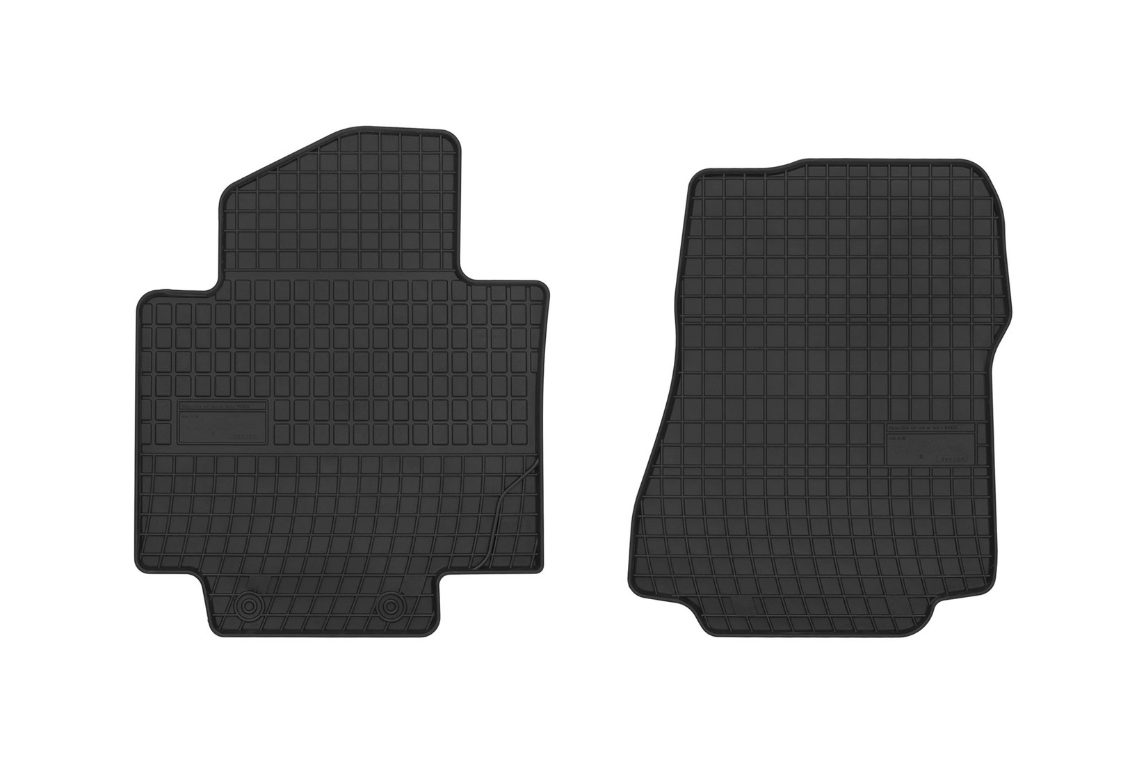 FROGUM Гумени патосници за Nissan NV200 по 2009 година 2 дела црни