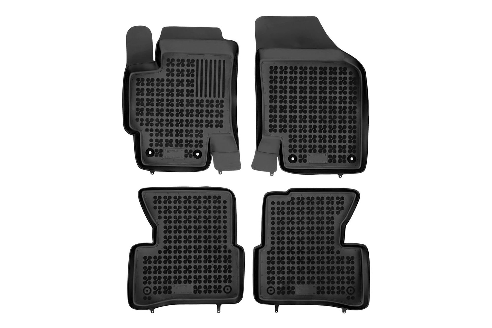 REZAW-PLAST Гумени патосници за Kia Rio 2005-2011 4 дела црни