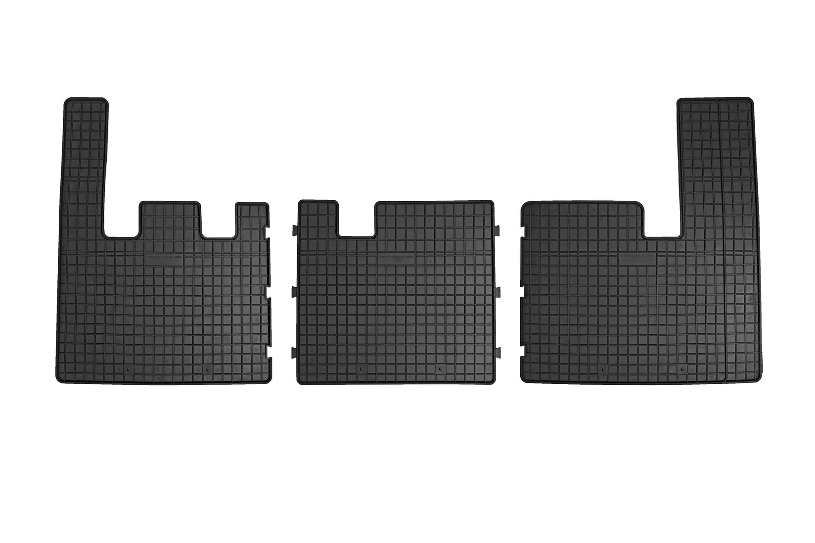 FROGUM Гумени патосници за Ford Transit Custom Tourneo Custom 2012-2017 за 2-ри ред седишта 2 дела