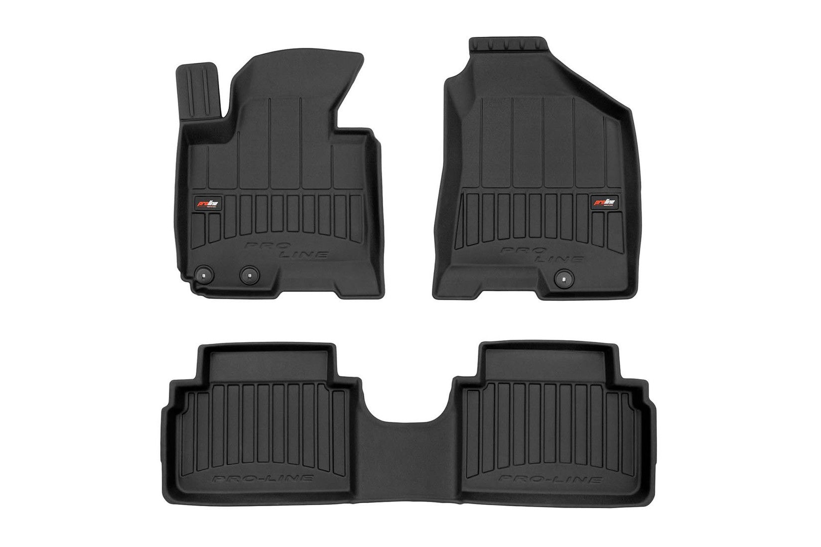 FROGUM 3D Гумени патосници за Hyundai IX35 Tucson 2009-2015 3 дела црни