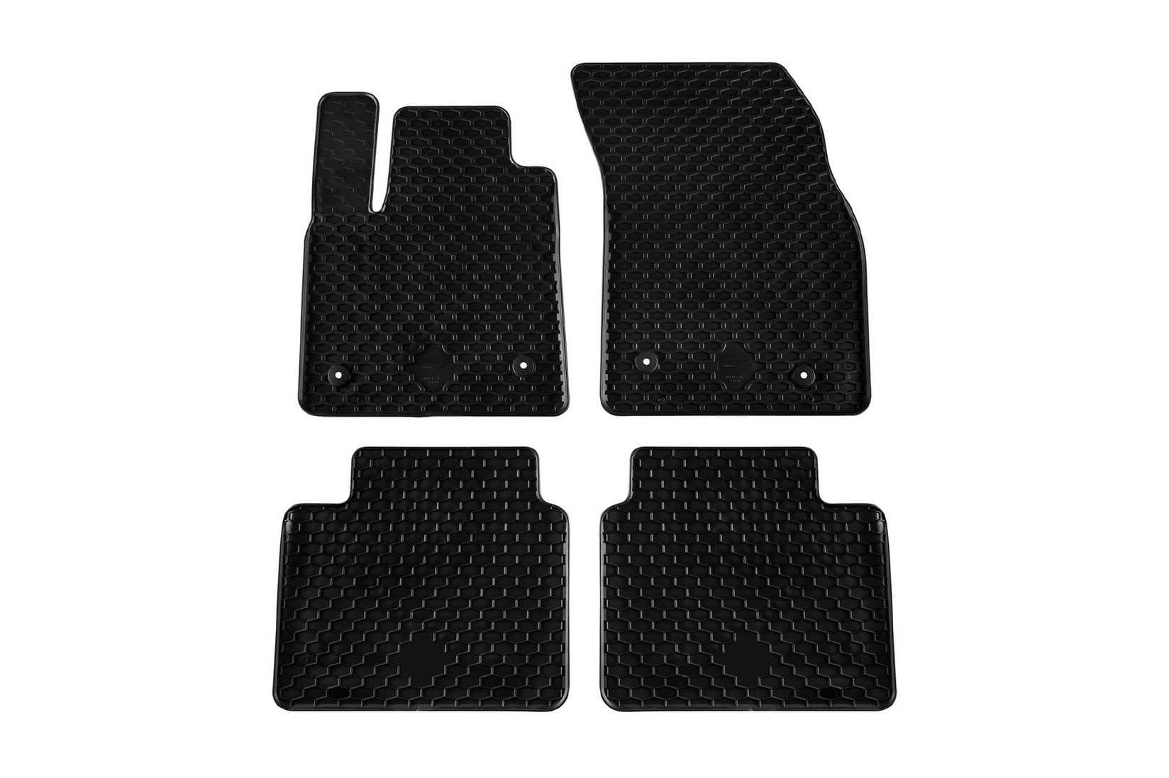 GUMARNY ZUBRI Гумени патосници за Ford Focus по 2018 година 4 дела црни