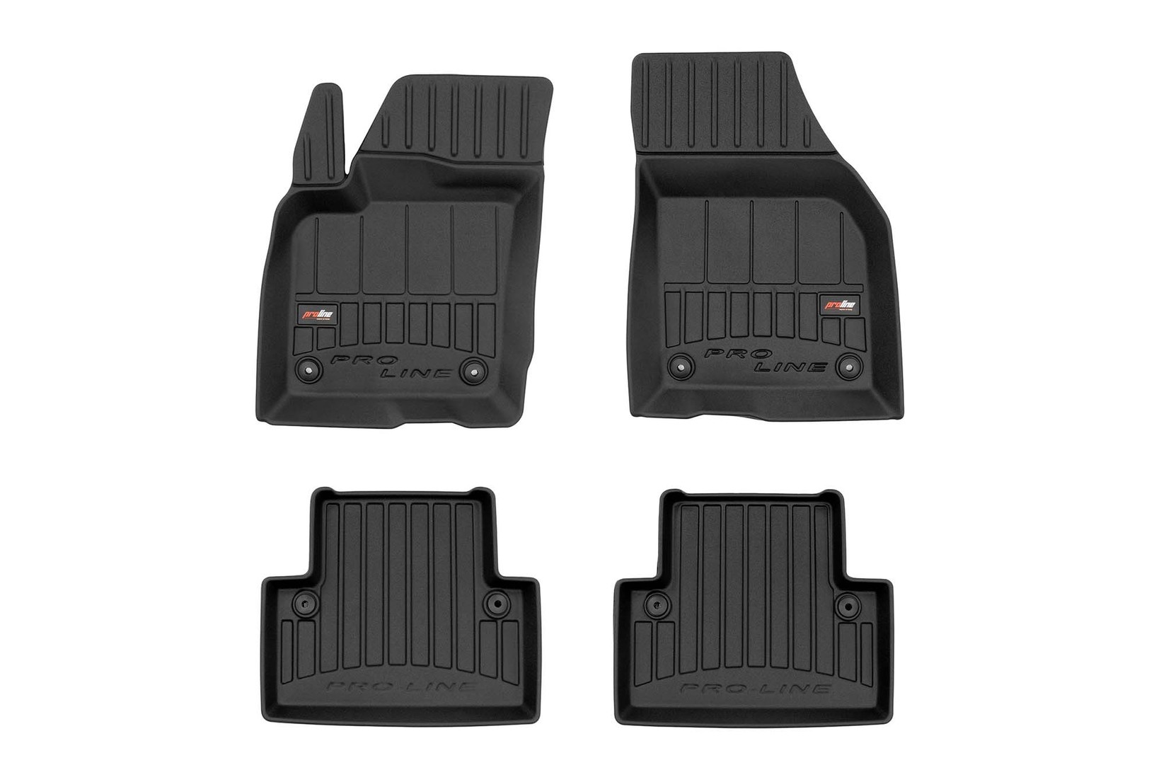 FROGUM 3D Гумени патосници за Volvo V50 2004-2012 4 дела црни