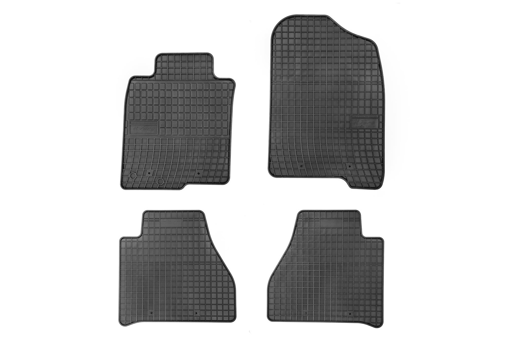 FROGUM Гумени патосници за Nissan Navara по 2016 година 4 дела црни