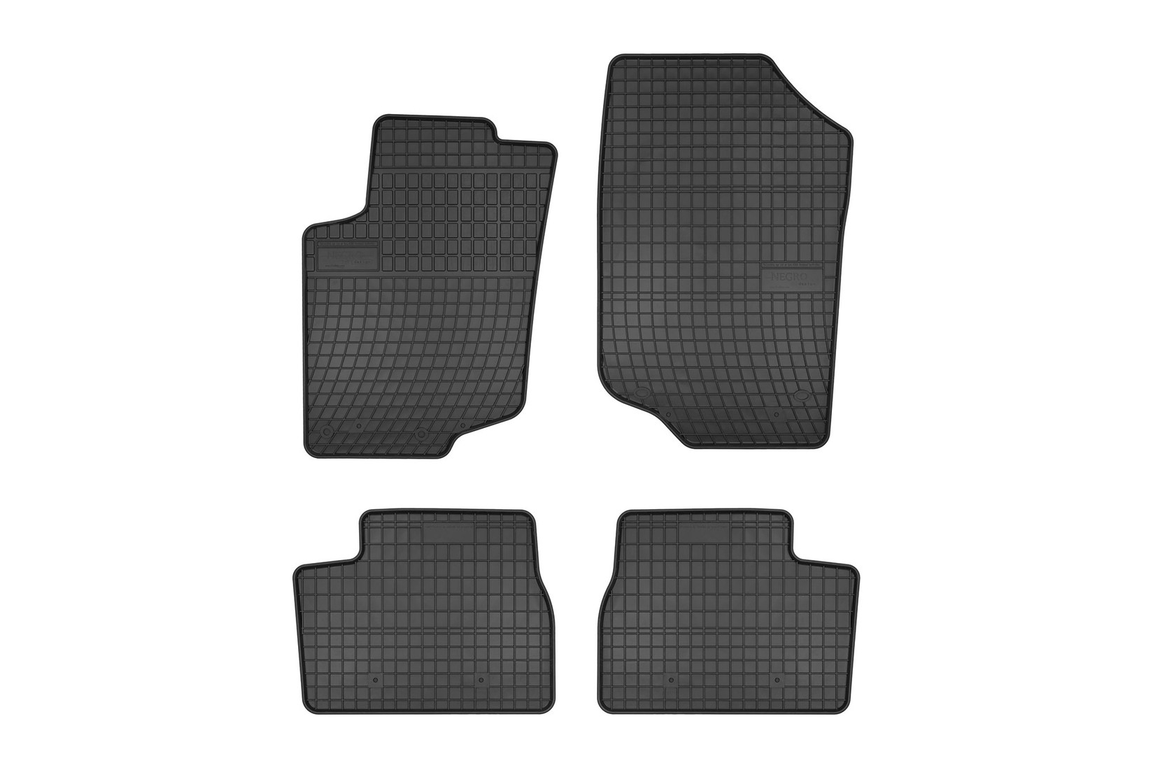 FROGUM Гумени патосници за Peugeot 207 2006-2012 4 дела црни